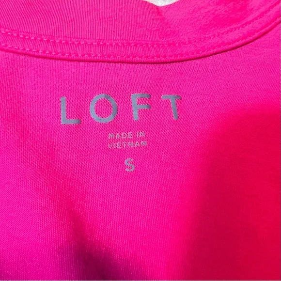 LOFT Muscle Cap Sleeve Tops - Set of 4 - Size Small Black Blue Pink Orange - Picture 7 of 16